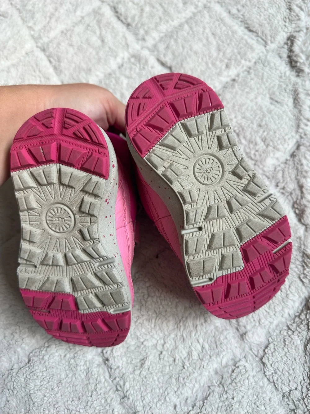 Ugg | Pink Dannie Weather Proof Waterproof Boots | Size 8